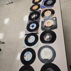 16 45 records Streisand, Floyd, Elton John, Cheryl, Billy Joel, Eric Clapton, Tom Peddy, etc