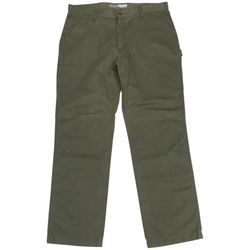 Carhartt Relaxed Fit Pants Mens 38x32 Green Carpenter Canvas Duck Vintage Y2K