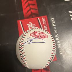 Joc Pederson Autographed 2015 All Star Game Baseball