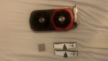 Amd Ryzen 5 3600, Radeon rx 580 8G, 2 sticks of DDR4 3200 8G
