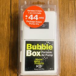 Bubble Box Portable Air Pump