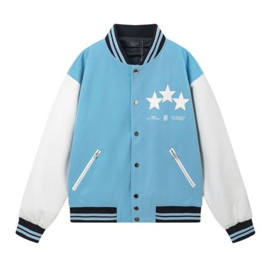 AMIRI Blue Stars Bomber Jacket (Size M)
