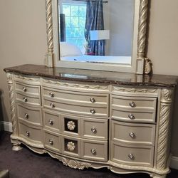 Cassimore dresser on sale and mirror
