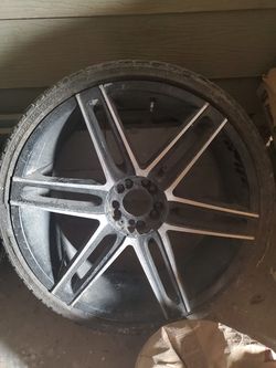 22 inch rims and tires