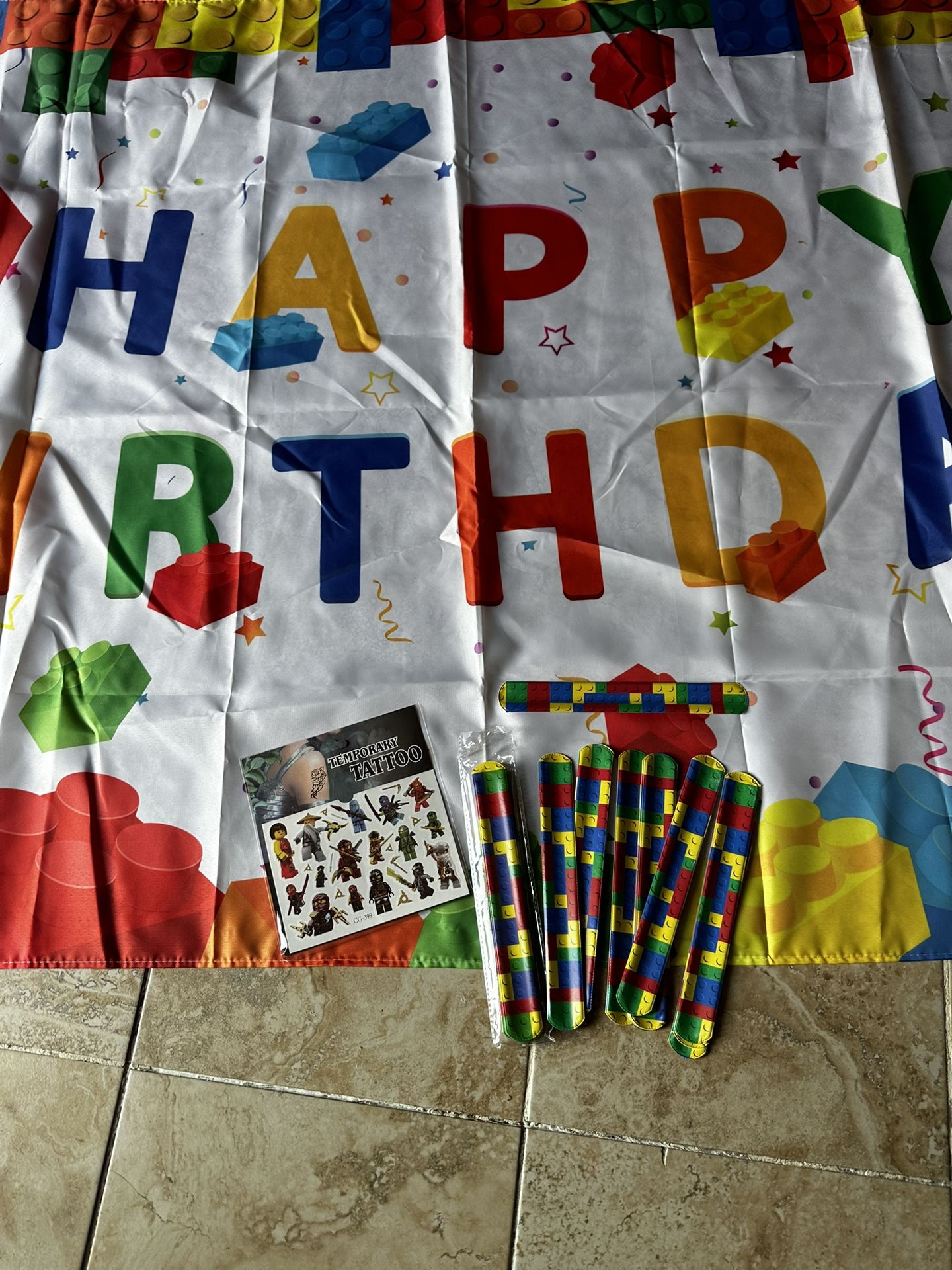 Lego Birthday Party Decorations