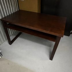 Wood Desk With Riser (riser Not Pictured)