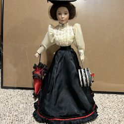 The Glamour Of The Gibson Girl Porcelain Doll