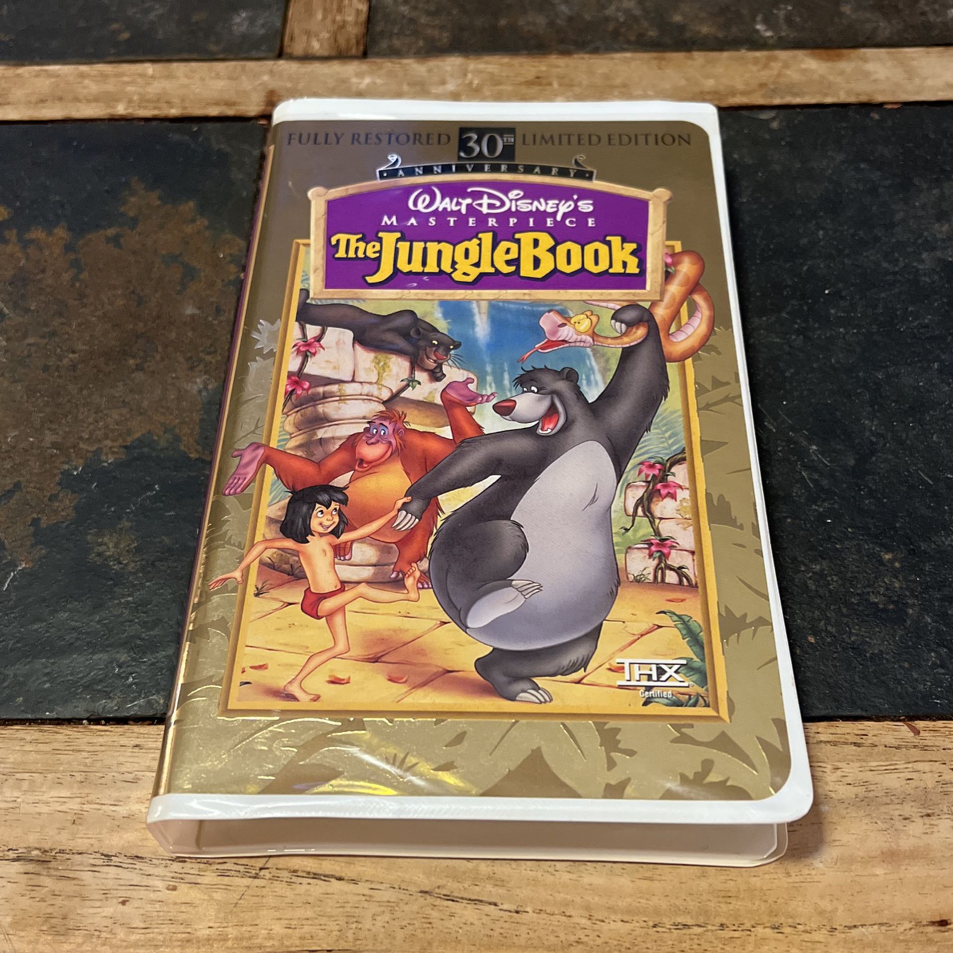 The Jungle Book Disney VHS tested