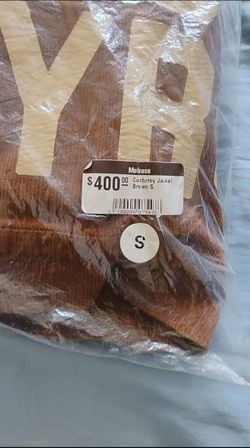 Awful lot of cough syrup corduroy jacket small