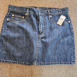 New GAP Denim Skirt