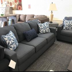 Kiessel Nuvella Living Room Set /couch /Sofa and Loveseat 