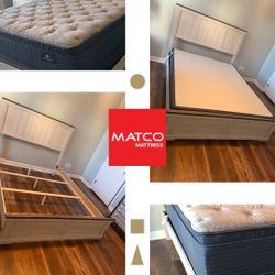 Bed Frames And Mattresses! Only 40$ Down! 
