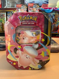 FOR SALE – Pokémon Mega Clefable ex Tin
