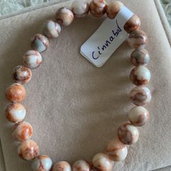 Cinnabar bracelet 
