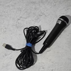 Guitar Hero USB Microphone XBOX Wii PS3 Logitech E-UR20
