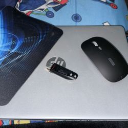 HP laptop + Hard Drive & Mouse/Mousepad