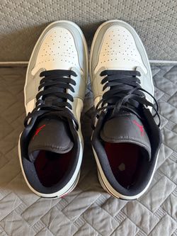 Nike Air Jordan 1 Low 'Light Smoke Grey' - Clean Condition