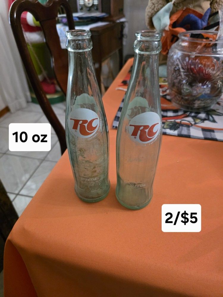 RC cola glass bottles 10 oz 2/$5

Pick up in Harlingen, I live near Walmart
Antiques, Telephone, Flags & Collectables