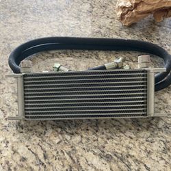 Mocal 13 Row Oil Cooler 4” Height Complete With Pressure Hoses And Brackets  New Never Used