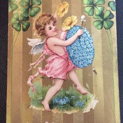 Rare Early 1900's Antique Valentines 1cent Postcard