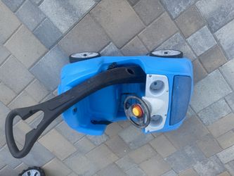 Kids Ride-On Push Wagon with Steering Wheel