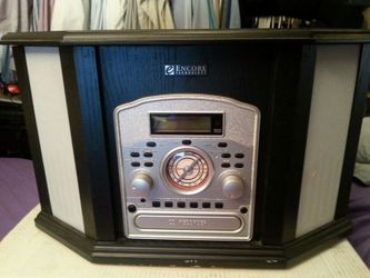 Stereo -- Record Player, CD Player and cassette player