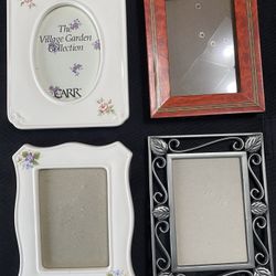 Various Picture Frames 4”x6”