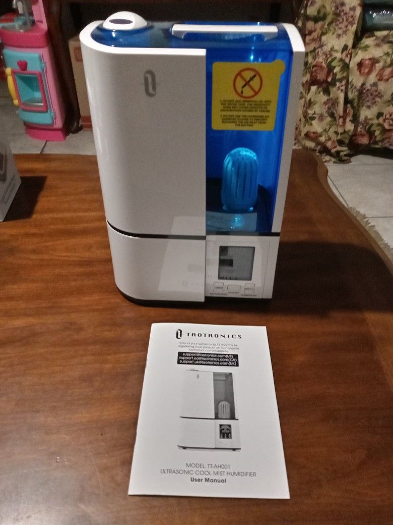 Ultrasonic Cool Mist Humidifier