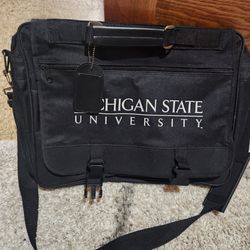 Michigan State University computer or messenger bag,never used