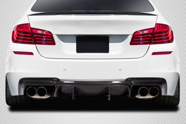 Blemished 2011-2016 BMW M5 F10 Carbon AF-1 Rear Diffuser ( CFP ) - 1 Piece