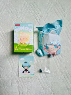 pop mart dimoo by your side figure - embrace emotions
