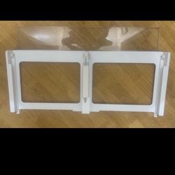 LG Refrigerator Crisper Drawer  Cover Frame Supporter for Model LFXS26596S is a genuine OEM Part. 