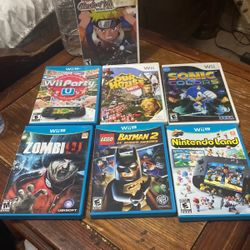 Wii And Wii U Games 