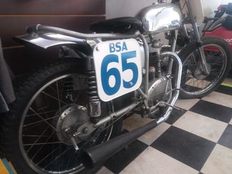 1965 BSA 250 Vintage Motocross / Flat Track Fresh Resto. Rare Motorcycle