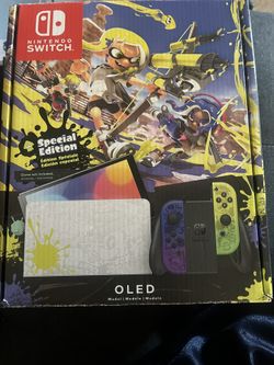 Nintendo Switch Oled Splatoon Edition