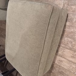 Rolling Olive Green Ottoman / Foot Rest – Set of 2