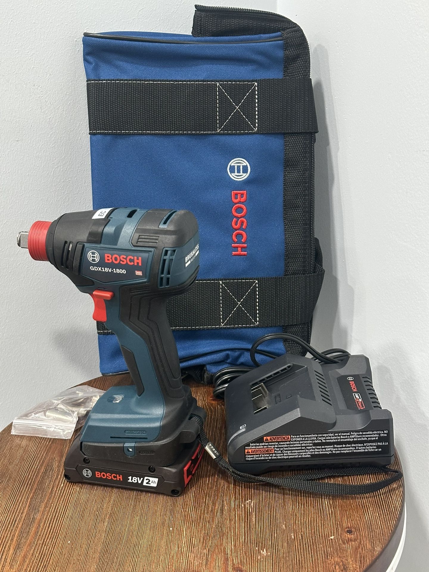 Bosch 18V 2 In 1 Impact Drill 1/4/ Wrench 1/2