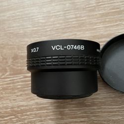 Sony - wide conversion lens With Cover