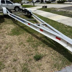 Boat Trailer 24 To 28 Ft 7000 Pounds Torsion Axles Only Need A Winch Stand 