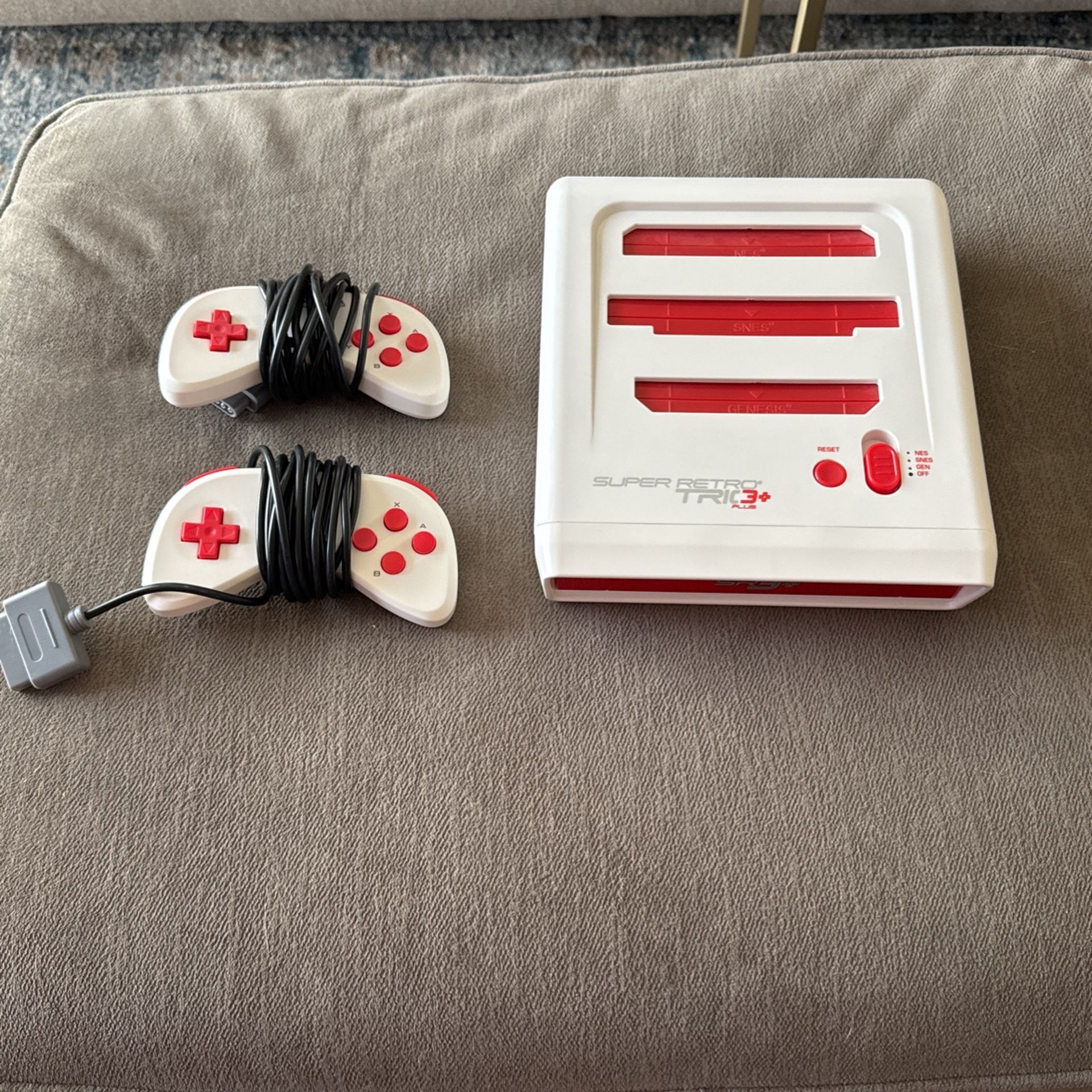 Super Retro Trio Plus 3 In 1 Console