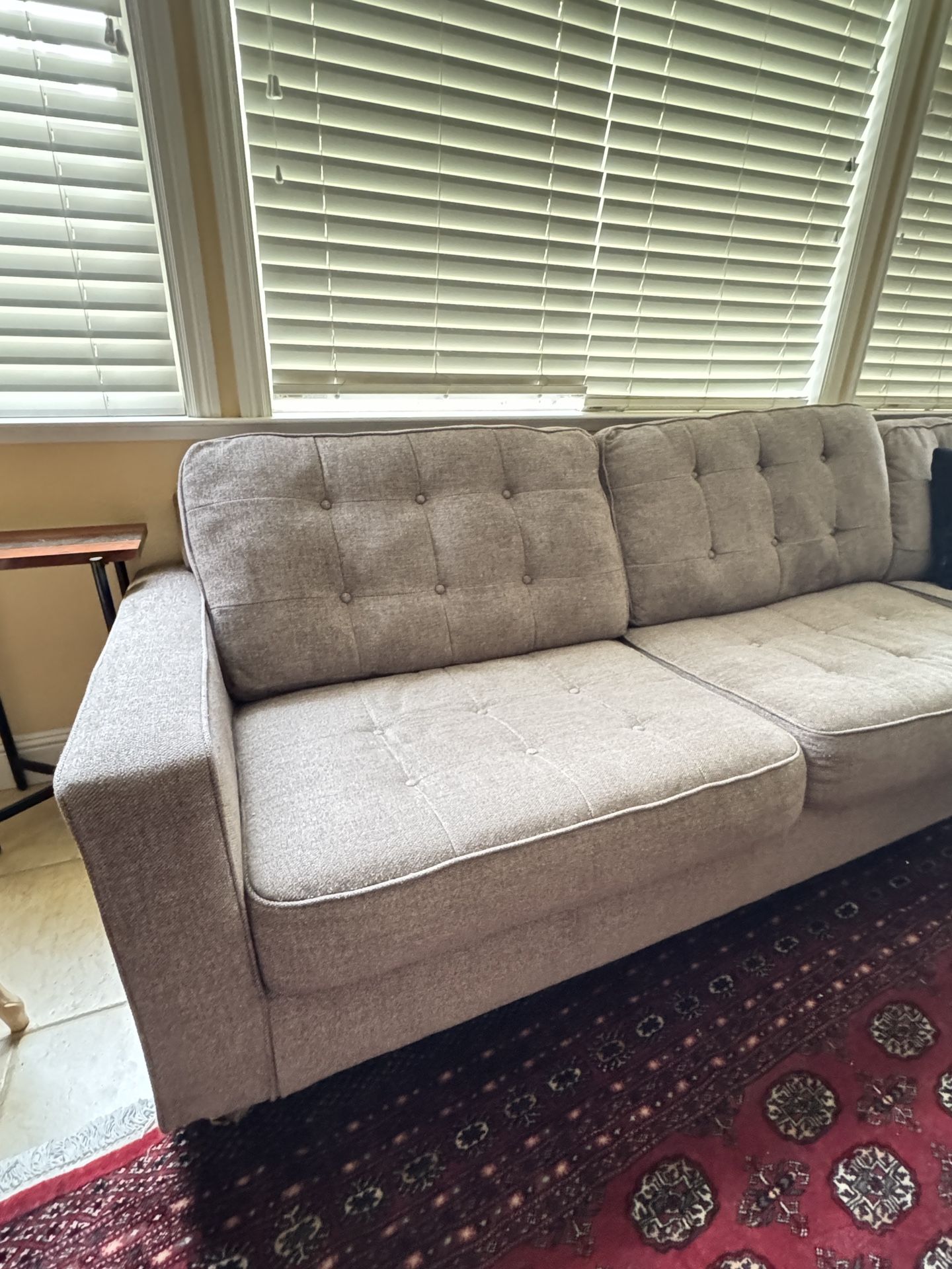 Extra Wide Grey Couch