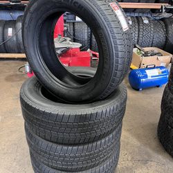 245/60R18 MICHELIN DEFENDER LTX full tires set 