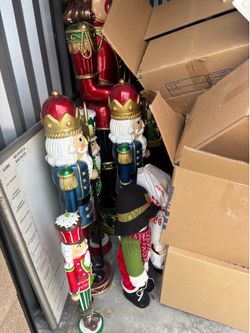 Large Christmas decor nutcrackers drummer boy +
