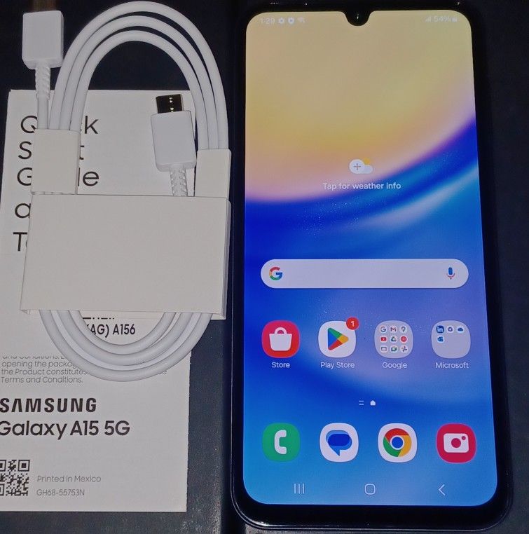 SAMSUNG GALAXY A15 5G 128GB ANDROID NEW IN BOX UNLOCKED FOR T-MOBILE METRO AT&T CRICKET TELCEL MEXICO TIGO CLARO MOVISTAR A14 A13 A32 A20 A21 A11 A12 