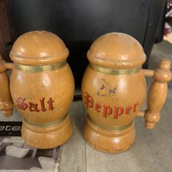 Antique Pepper And Salt Shaker