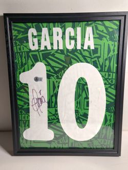 Luis Garcia Signed Mexico National Team Jersey Number
