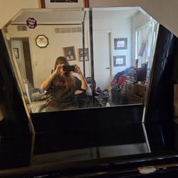 Six Drawer Dresser With Mirror 