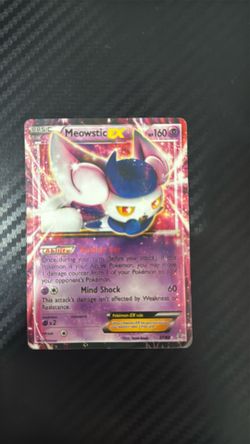 Pokemon Meowstic EX