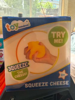 SQUEEZE CHEESE SENSORY TOY SQUISHY