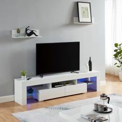 LED TV Stand With Storage 